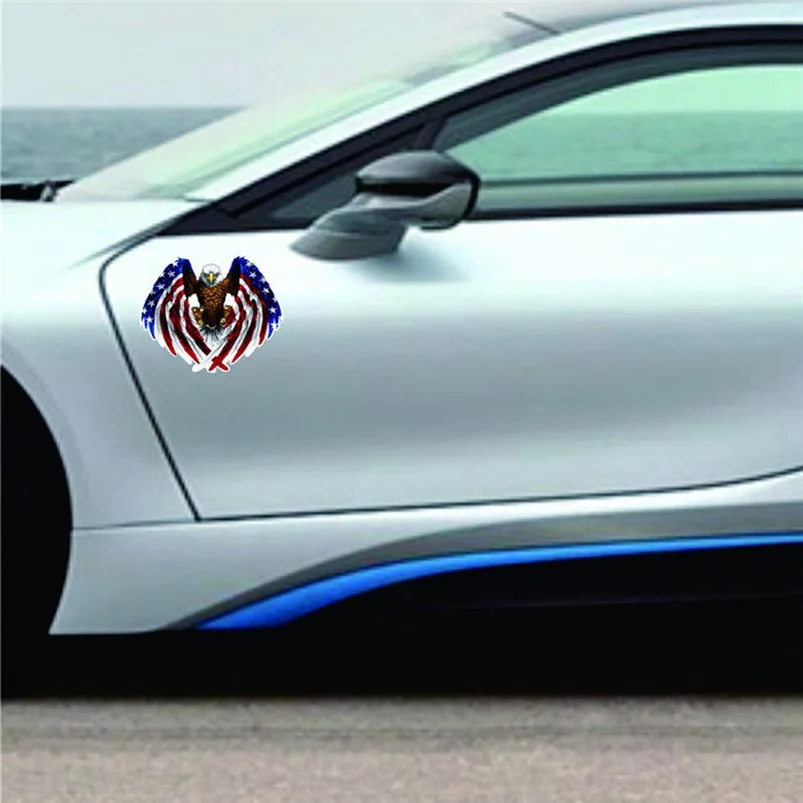 Новинка 2017 автомобильная наклейка летающий ястреб камера грузовика боковая