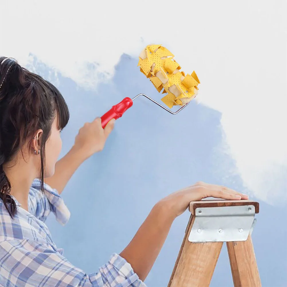 Резиновое тиснение текстурная живопись ролик легко использовать DIY