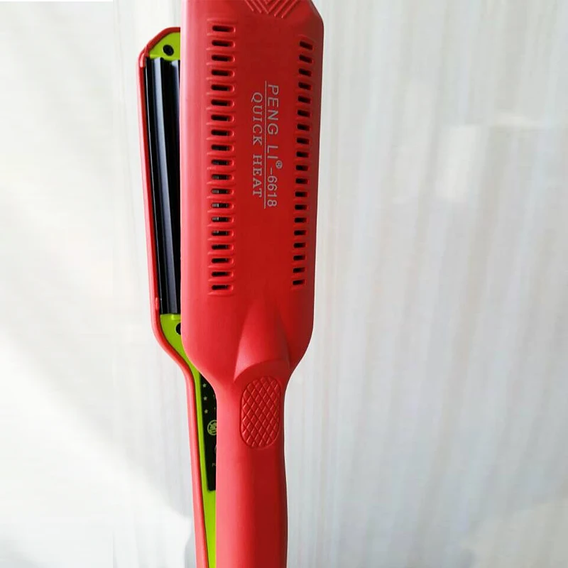 Профессиональный Выпрямитель для волос USHOW утюжок с паром быстрое выпрямление