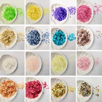 2000pcs10g 4mm loose sequin pvc flat round pvc polish sequins paillettes sewing craft for wedding garments diy accessories