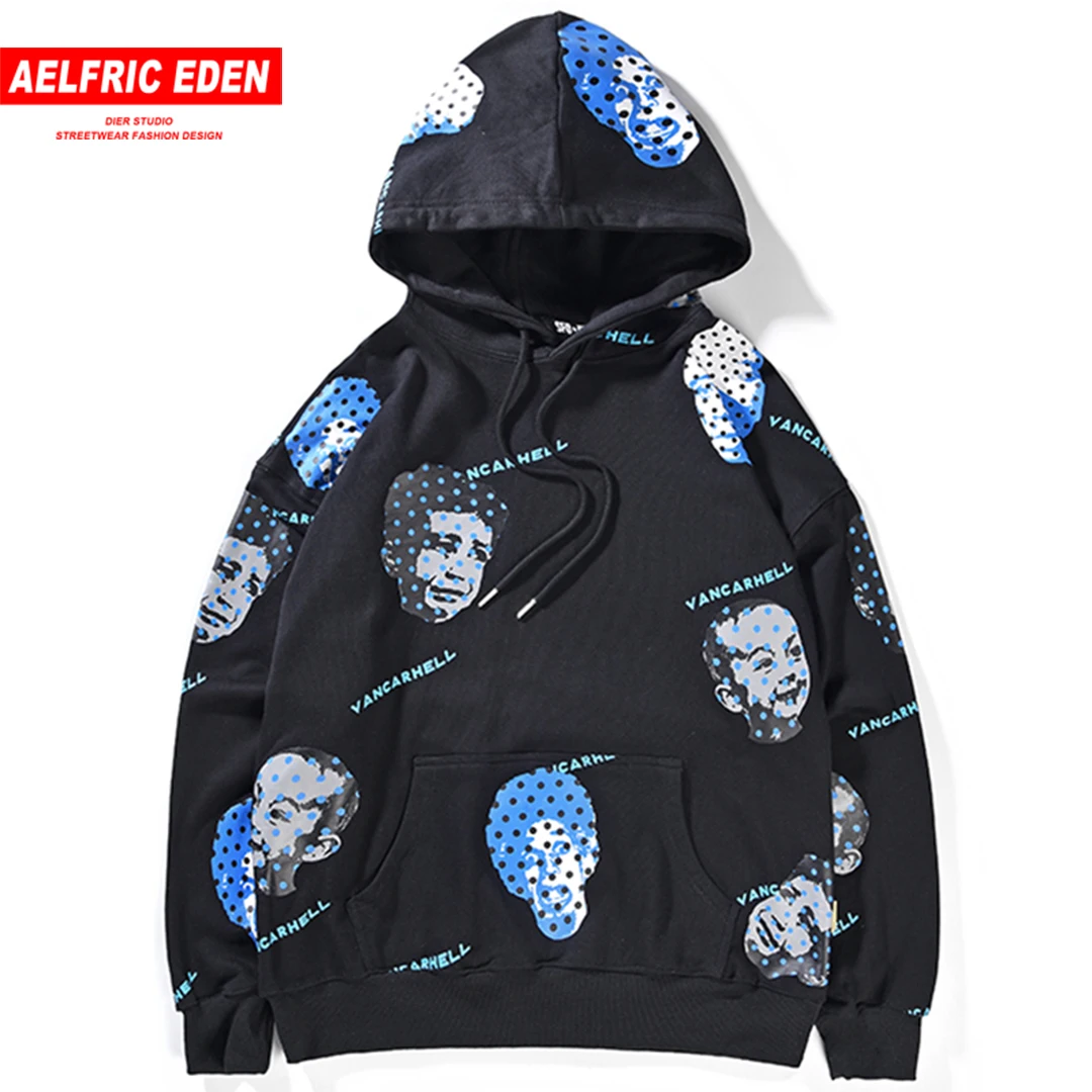 Aelfric Eden 2018 осенне зимние толстовки с капюшоном повседневные хлопковые уличные