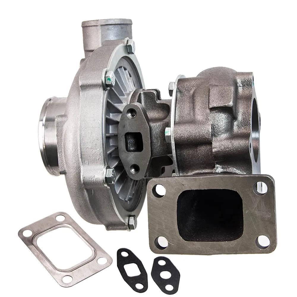 Универсальный Turbo T3 T4 T04E turbine.57/R масло холодного 5 болт фланец Турбокомпрессоры