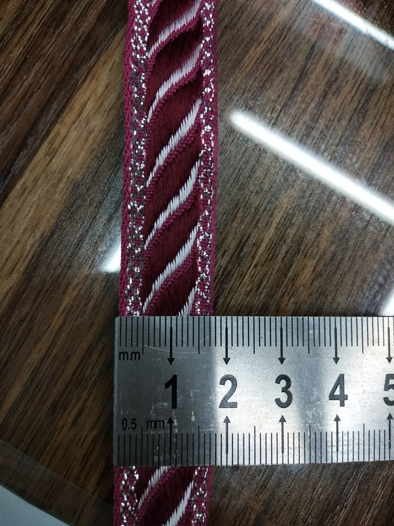 10 ярдов/партия широкий 1,8 cm Тканные жаккардовая тесьма Grosgrain дизайн аксессуары для одежды LS-0180