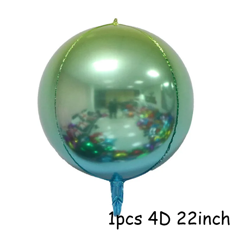 1pcs 4D 22inch Вечерние воздушные шары из фольги с космонавтом, космический корабль, космический корабль, Галактика/Солнечная система, вечерние украшения для мальчиков, день рождения, вечеринки - Цвет: 1pcs 4D 22inch
