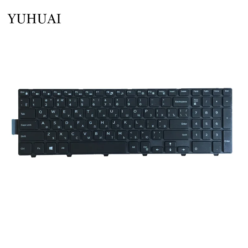 RU Русская клавиатура для ноутбука Dell Inspiron 15 3000 5000 3541 3542 3543 5542 3550 5545 5547 15-5547 15-5000 15-5545 17-5000
