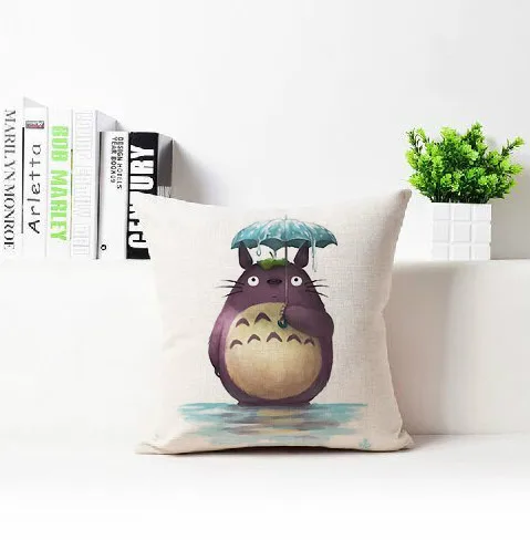 Бесплатная доставка/мультяшная анимация hayao miyazaki totoro фиксирующая Подушка для