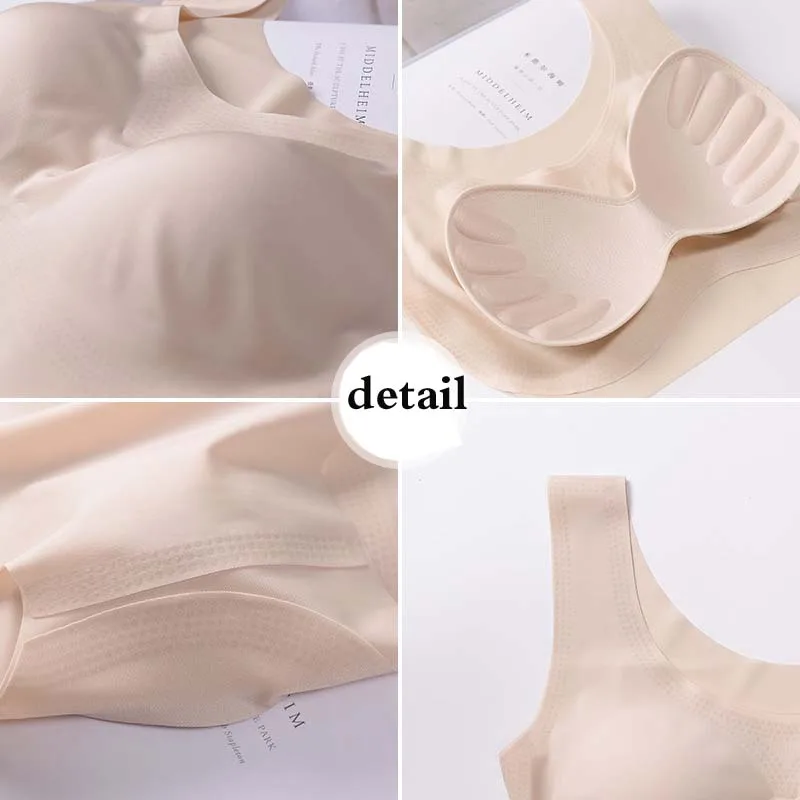 Пикантные Для женщин бюстгальтеры отжимать Bralette собирать бесшовные бюстгальтер Soutien ущелье Femme комфортное нижнее белье одноцветное Цвет жилет бюстгальтер бюстгалтерженское бельебюстгальтербелье женс