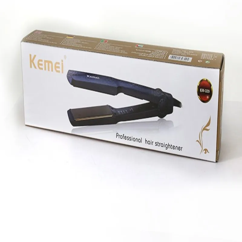 Профессиональный Выпрямитель для волос Kemei инструменты укладки щипцы завивки