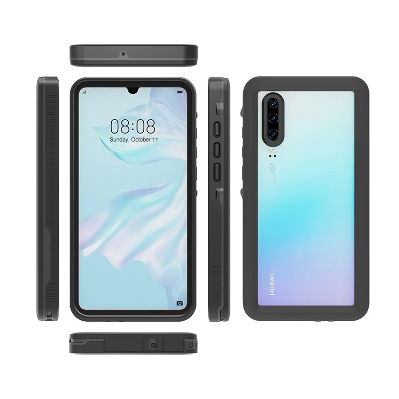 Водонепроницаемый чехол для Huawei P30 Pro с полной защитой IP68 ДЛЯ P20 Lite закрытый