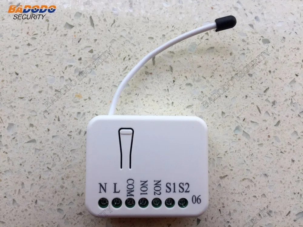Чистый запас цена Z wave TKBhome TZ06 US908.42MHZ двухполосный релейный переключатель