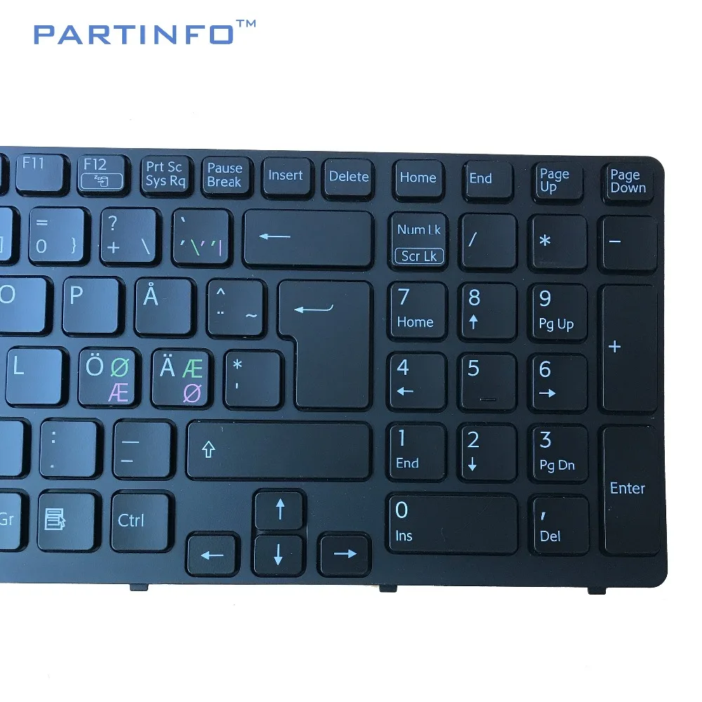 Запчасти для ноутбуков SONY VAIO SVE15 черная клавиатура с подсветкой V133946AK1NE SVE151 SVE1511