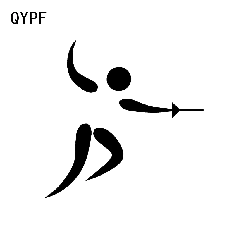 QYPF 12 5*12 3 см интересный декор для ограждения Виниловая наклейка автомобиля