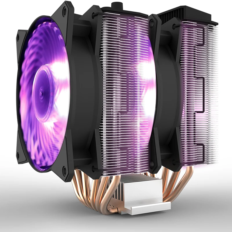 Cooler Master MAP-D6PN-218PC-R1 T620P 6 тепловых труб кулер для процессора двойной 12 см RGB PWM