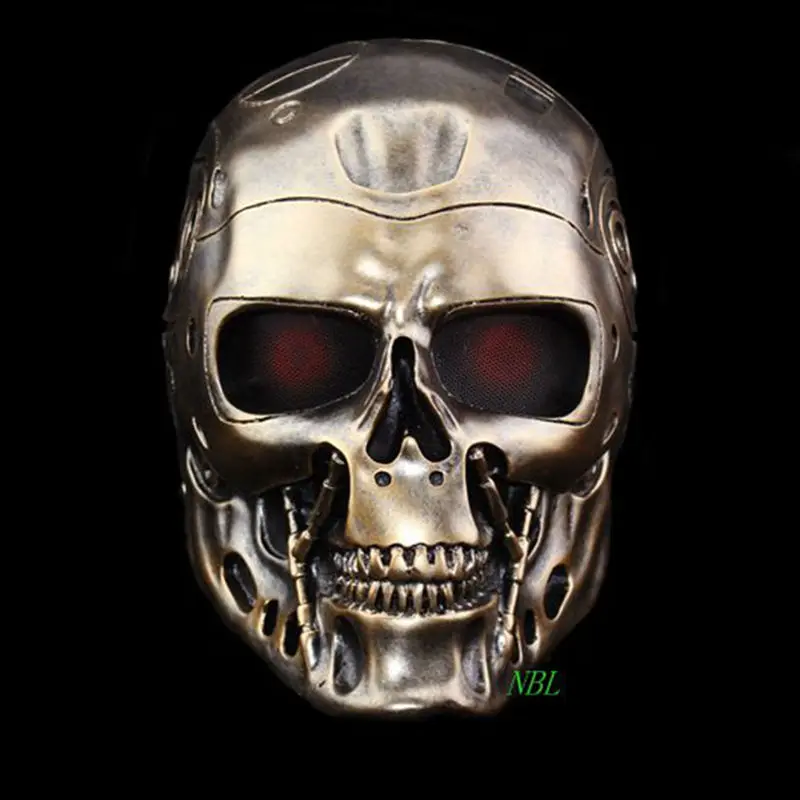 Маска ужасов на шлем терминатора маска для Хэллоуина CS пейнтбола призрака