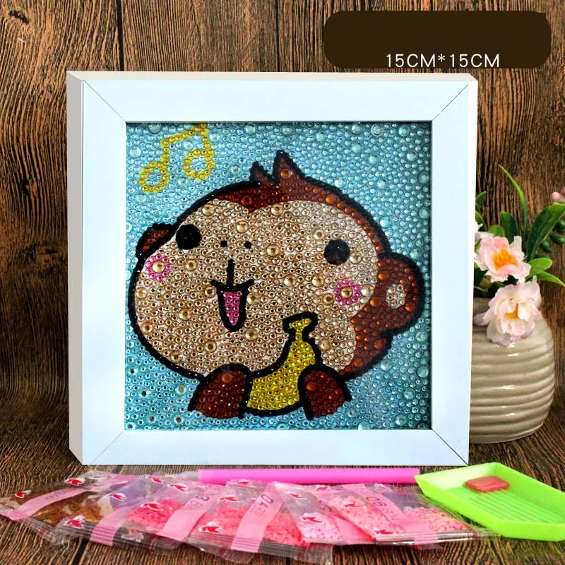 Мультфильм Аниме Животные Собака/кролик/свинья/корова Children5D DIY Diamond паста для