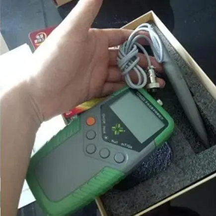 TD8620 Gaussmeter Tesla измеритель потока поверхности магнитного поля тестер с функцией NS