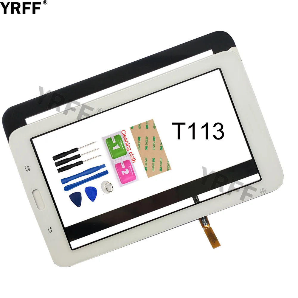 Для Samsung Galaxy Tab 3 SM-T110 SM-T111 SM-T113 SM-T114 SM-T116 сенсорный экран с цифровым