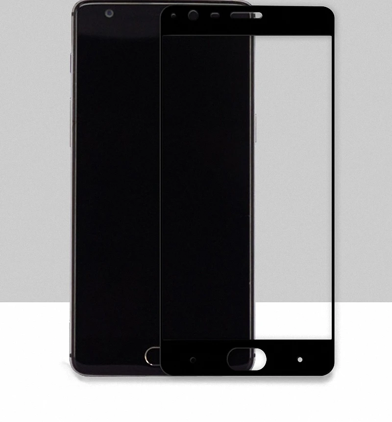 Для OnePlus 5 для T полное покрытие закаленное стекло Защита экрана 3 стеклянная