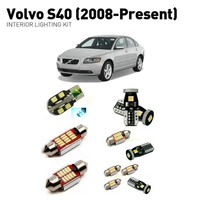 led interior lights for volvo s40 2008 16pc led lights for cars lighting kit automotive bulbs canbus