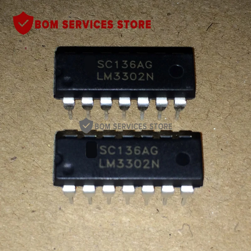 

Быстрая доставка 10 шт. LM3302N LM3403N IC компаратор QUAD 14-DIP