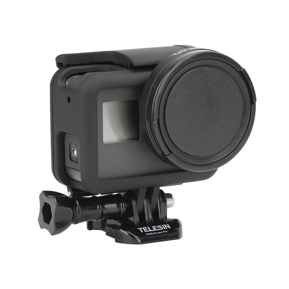 Для Go Pro поляризационный фильтр круговой поляризатор фильтр CPL фильтр для объектива+ крышка объектива для GoPro Hero 5 6 7 аксессуары для фотосъемки