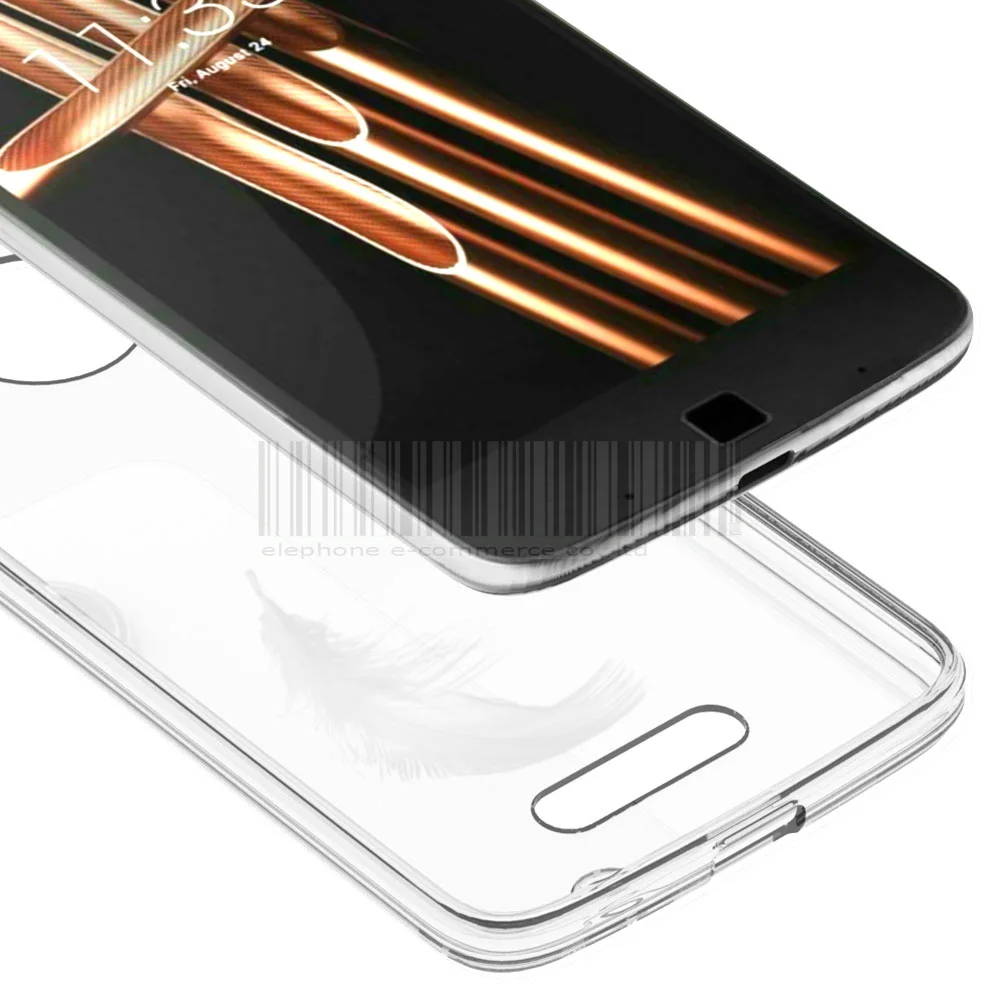 TPU+Acrylic Transparent Clear Case Shockproof Protective Phone Cover For Motorola Moto Z XT1650 / Force Play Droid |