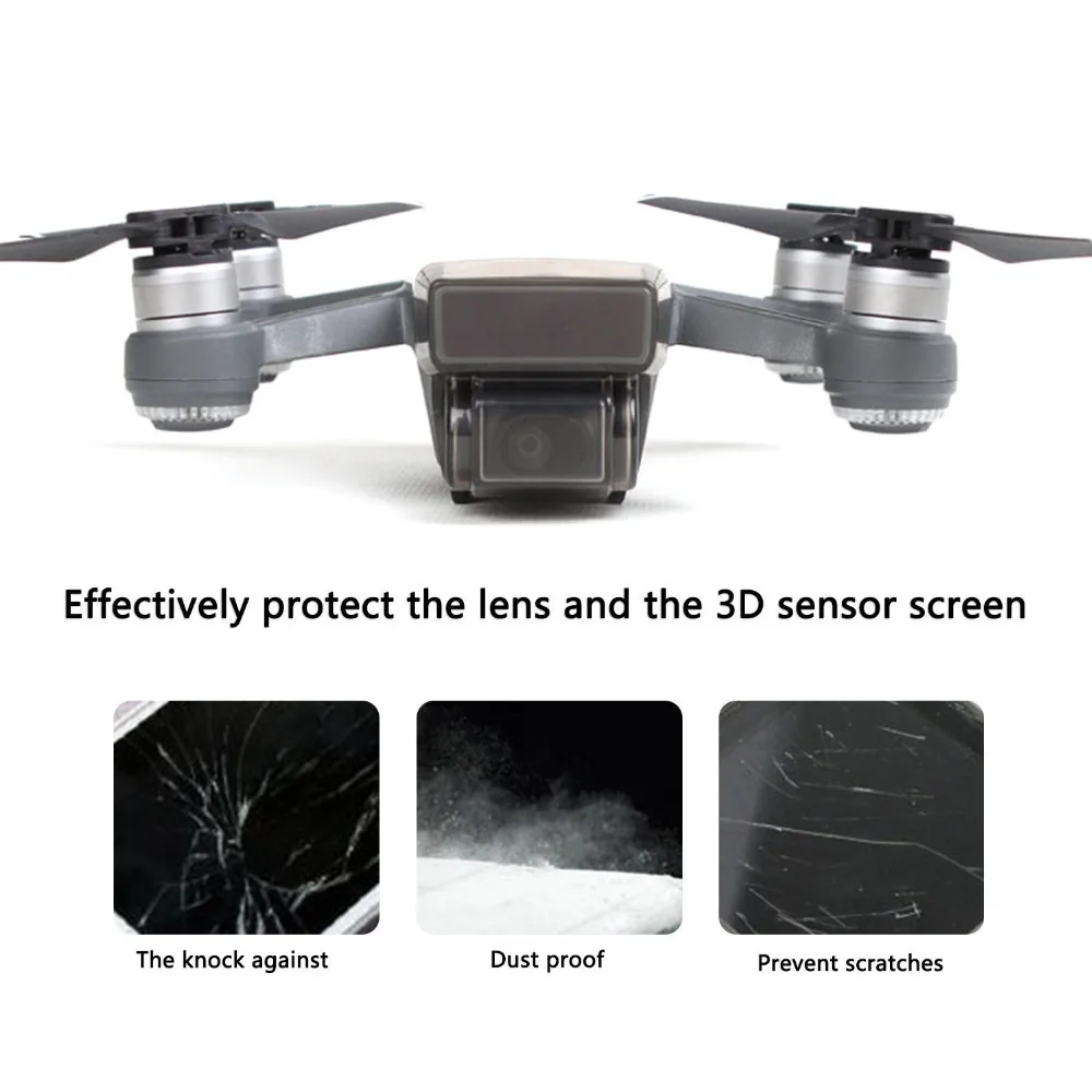 Интегрированная крышка крышки для DJI SPARK Gimbal/камеры/крышки объектива Защитная