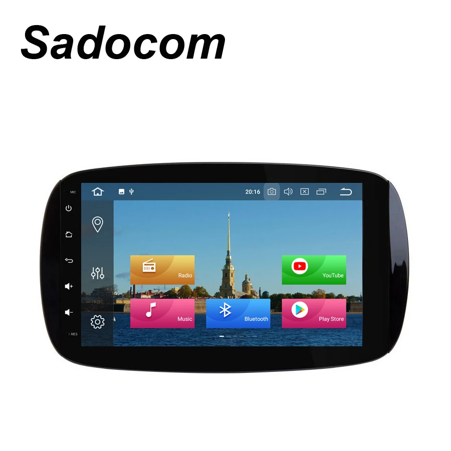 Ips HD Android 9 0 2 din Octa Core 4 Гб оперативная память 32 Встроенная DVD плеер автомобиля Радио