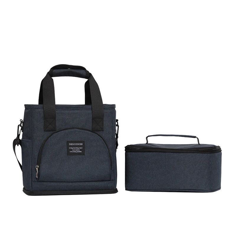 Съемная двухслойная сумка холодильник 13 л герметичная Термосумка на плечо