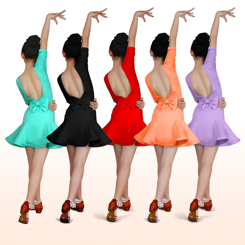 Платье для латинских танцев 5 цветов | Тематическая одежда и униформа