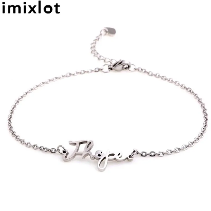 

Fashionable Silver Color Bracelet and Bangle for Woman Adjustable Simple Bangtan Boys Charm KPOP Bracelets Jewelry Party Gifts