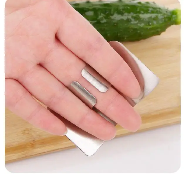 KNIFE FINGER GUARD STAINLESS STEEL PROTECTOR KNIVES KITCHEN RESTAURANT NEW ACCESSORIES B228 | Дом и сад - Фото №1