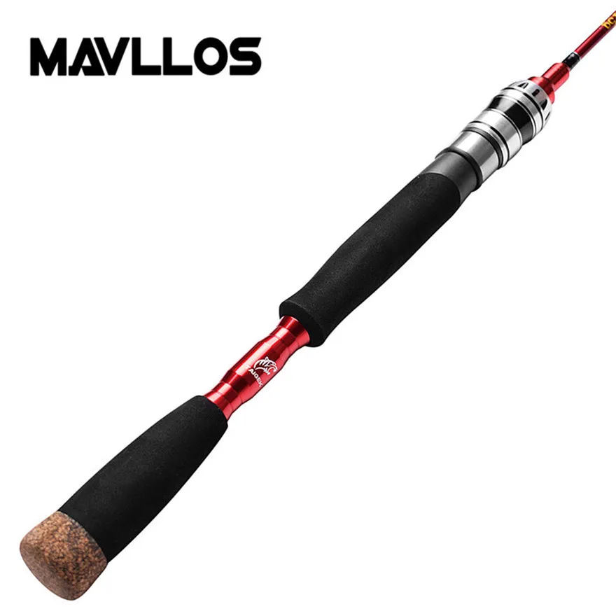 

Mavllos Free Shipping Ul 2 Tips Fishing Spinning Rod 1.8M/1.98M Lure Weight 1-15g Ultralight Carbon Fiber Carp Fishing Rod
