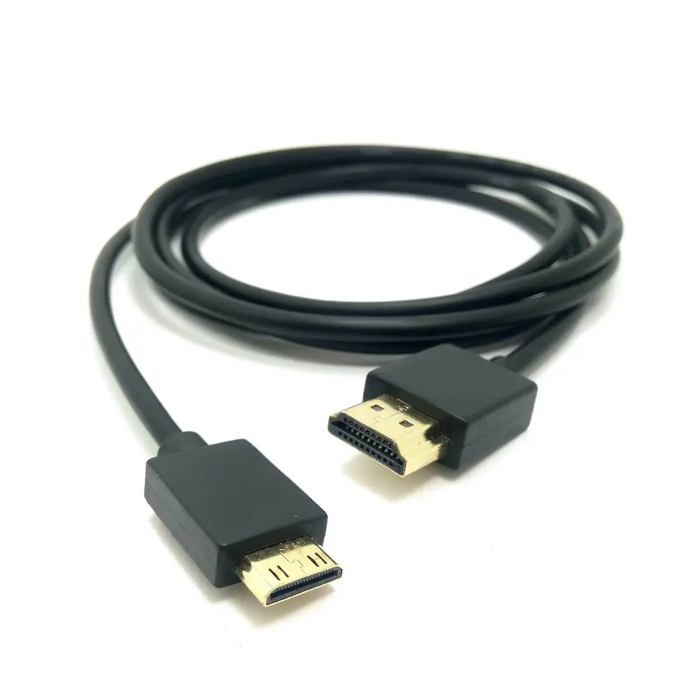 Для mini hdmi совместимый для линии плоской панели телевизора мини кабеля маленький