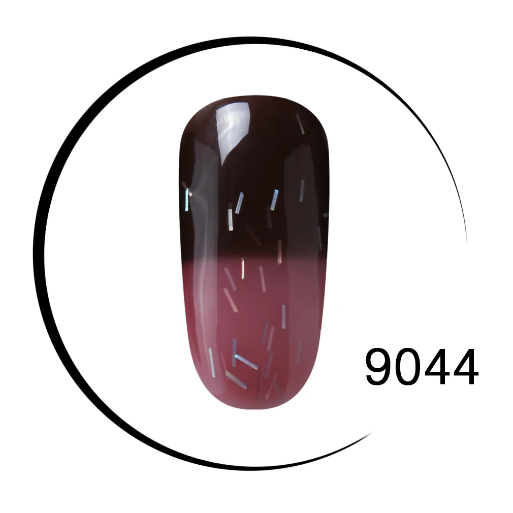 Elite99 10 мл замочить от температуры изменение цвета гель лаки для ногтей длительный термо УФ гель Гибридный гвоздь гель лак для ногтей - Цвет: 9044