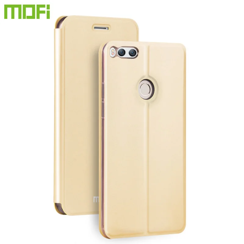 MOFi чехол для Xiaomi A1 Чехол Ультра Тонкий тонкая подставка из искусственной кожи с откидной крышкой и защищенная от царапин силиконовый чехол из ТПУ Для Xiaomi A1