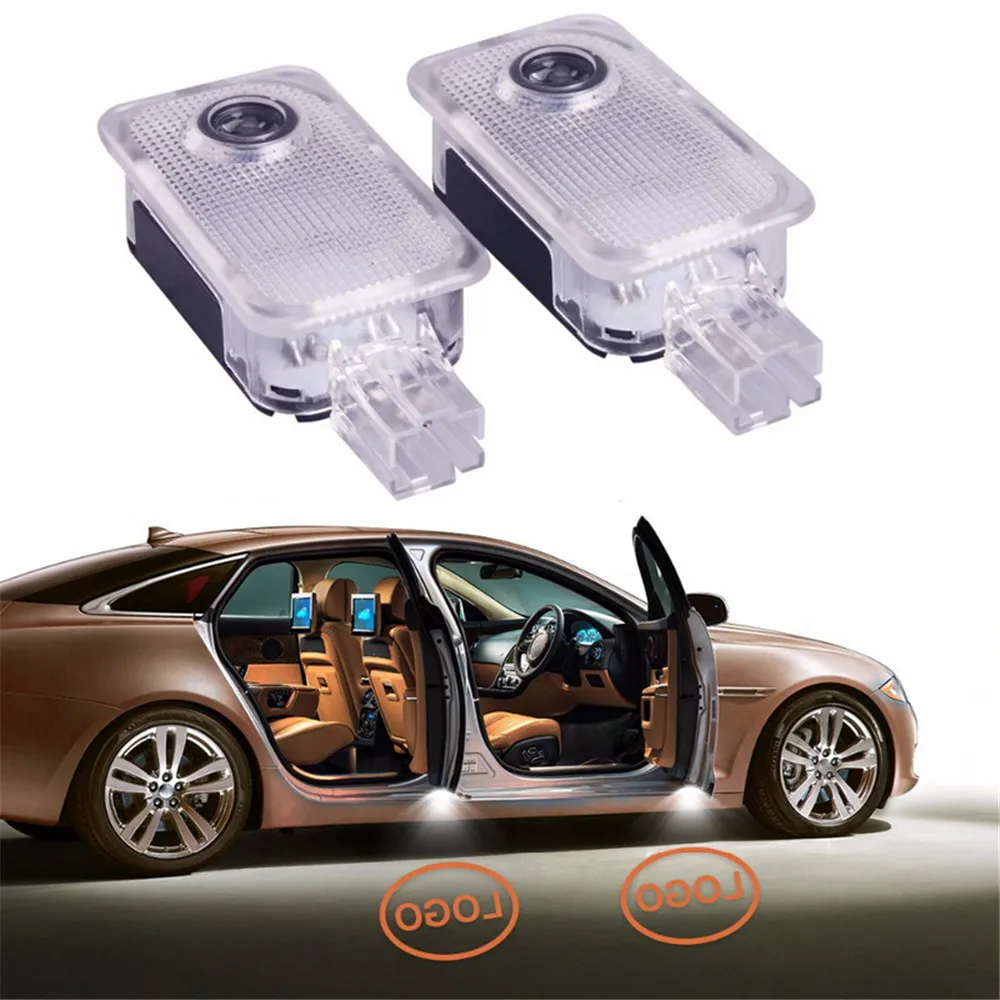 2 шт./компл. объектив включает светодиодный проектор Ghost Shadow Projetor только для SUBARU Impreza/Forester/Impreza/Legacy/Outback/ИППП с логотипом
