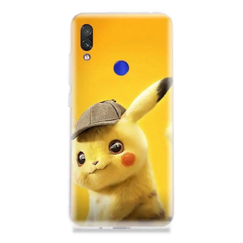 Уникальный чехол для телефона Pikachue Movie Xiao mi Red S2 Y3 Y2 Note 7 7S 6 5 Pro 4 4X Pocophone F1 9 8 A2 lite с