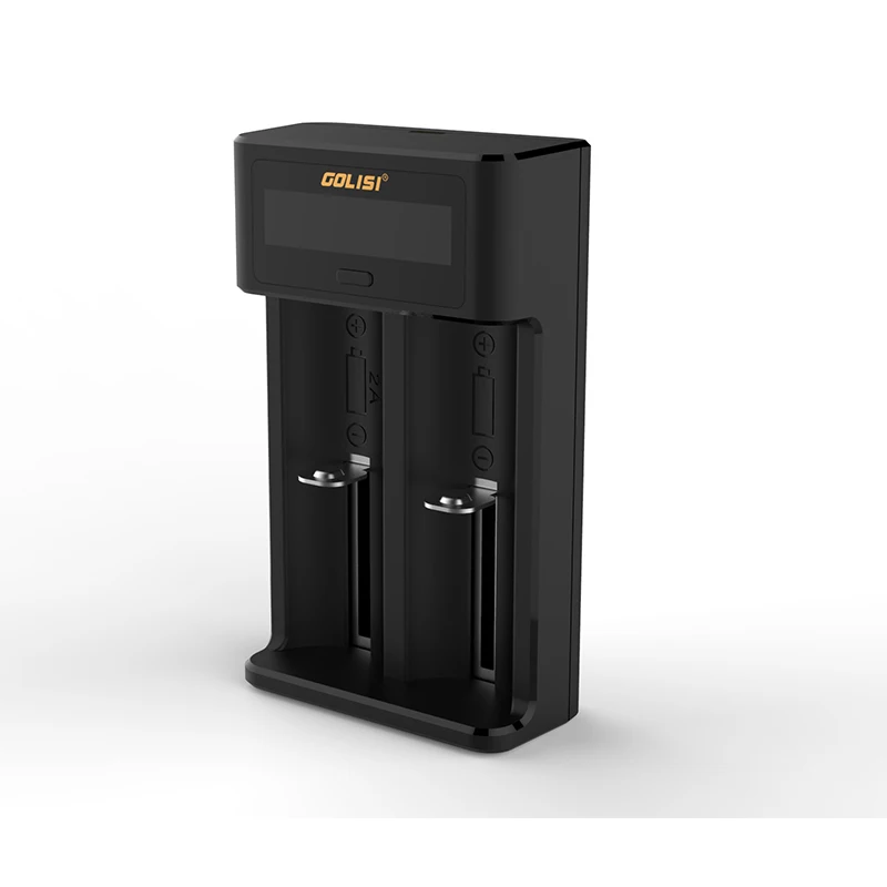 Golisi NI1 NI2 Аккумуляторы для зарядки 18650 20700 21700 26650 18350 USB Батарея Зарядное устройство