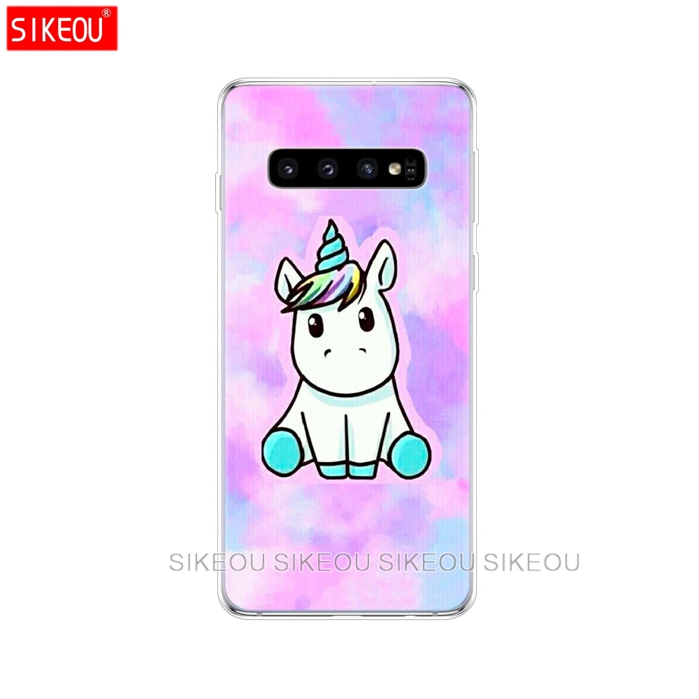 61033 Для samsung Galaxy S10 чехол S10Plus Силиконовый ТПУ чехол для телефона S10 E чехол для samsung S10 Plus G975F S 10 SM-G973F прозрачный - Цвет: 61033