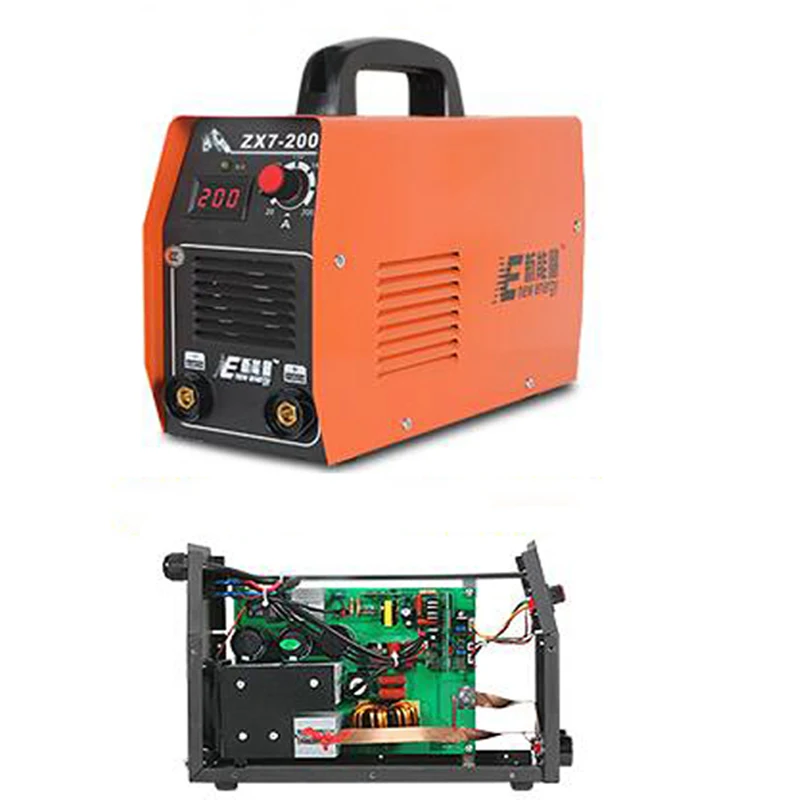 ZX7-200 full copper core portable small household 3.2 long electrode welding inverter dc manual arc machine | Инструменты