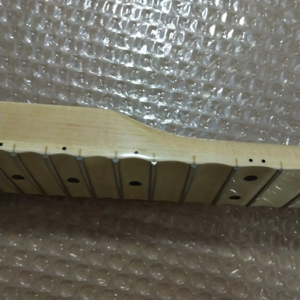 Обратный головной убор полная зубчатая гитара Шея для ST замена 22 Fret Maple|Гитары| |