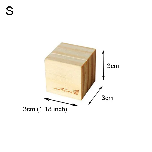 natural wood-S 1 шт., держатель для карт из натурального дерева Zakka, деревянная подставка, ремесло, необработанное дерево, сделай сам, дерево, ремесло, украшение стола, меню, имя, держатель для карт - Цвет: natural wood-S
