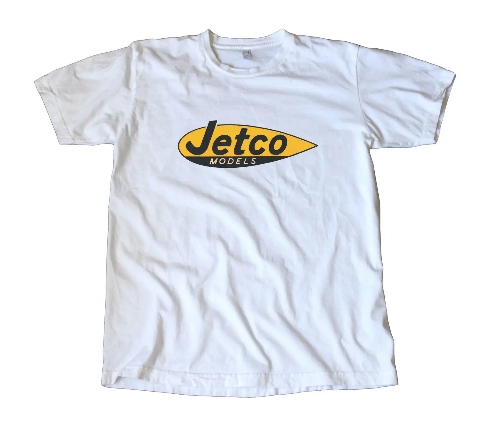Винтажные модели Jetco наклейка Футболка-RC самолеты автомобили лодки трос пульт