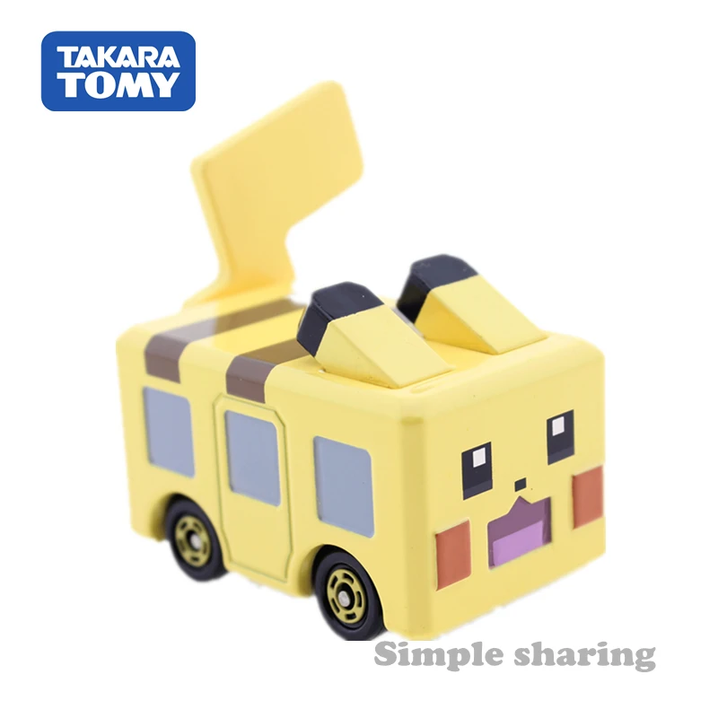 Takara TOMY Dream Tomica Покемон фигурки Пикачу модель миниатюрная литая под давлением
