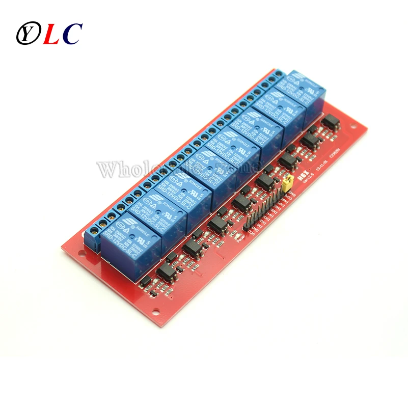 С оптроном 12 В 8 каналов релейный модуль плата для arduino Новинка | Обустройство дома