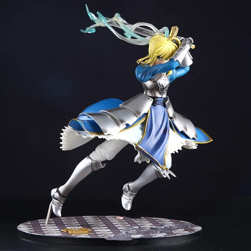 2018 GSC Аниме Судьба Ночь Сабер Лили Excalibur ПВХ фигурку игры Рисунок Модель Коллекция