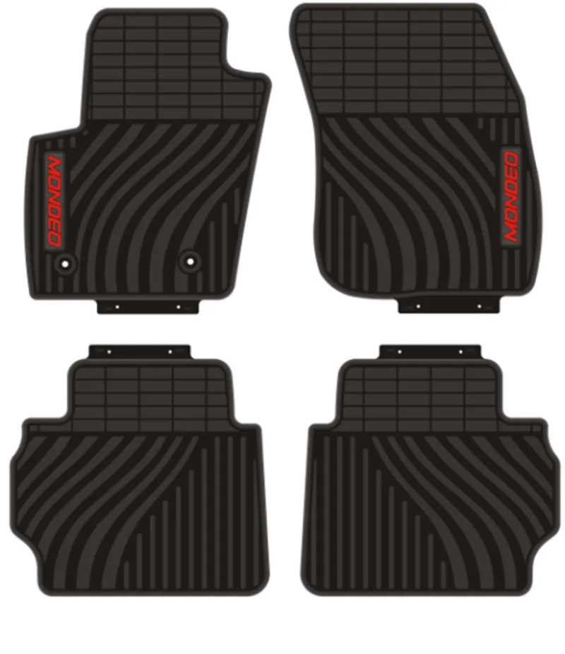 

Car Floor Mats for Ford Mondeo Focus Fiesta Special No Odor Trunk Carpets Waterproof Rubber