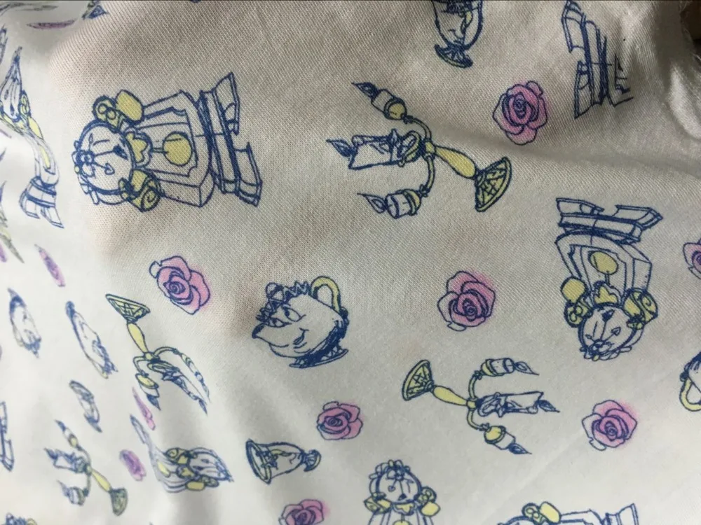 Красивый хлопковый чайник подсвечник принцесса Белла DIY ткань мягкая летняя