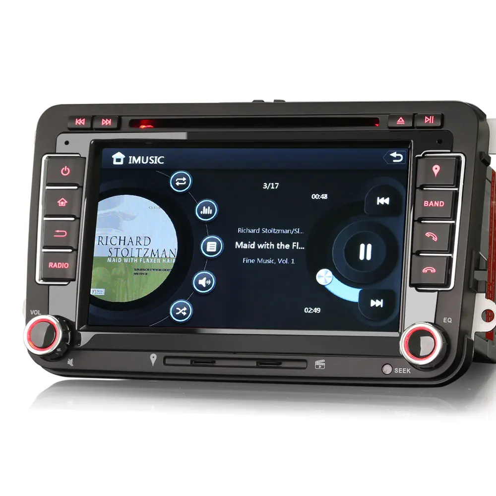 7 "специальный автомобильный DVD для Seat Altea 2004 2015 & Leon MK2 2013 Alhambra 2010 2016 с